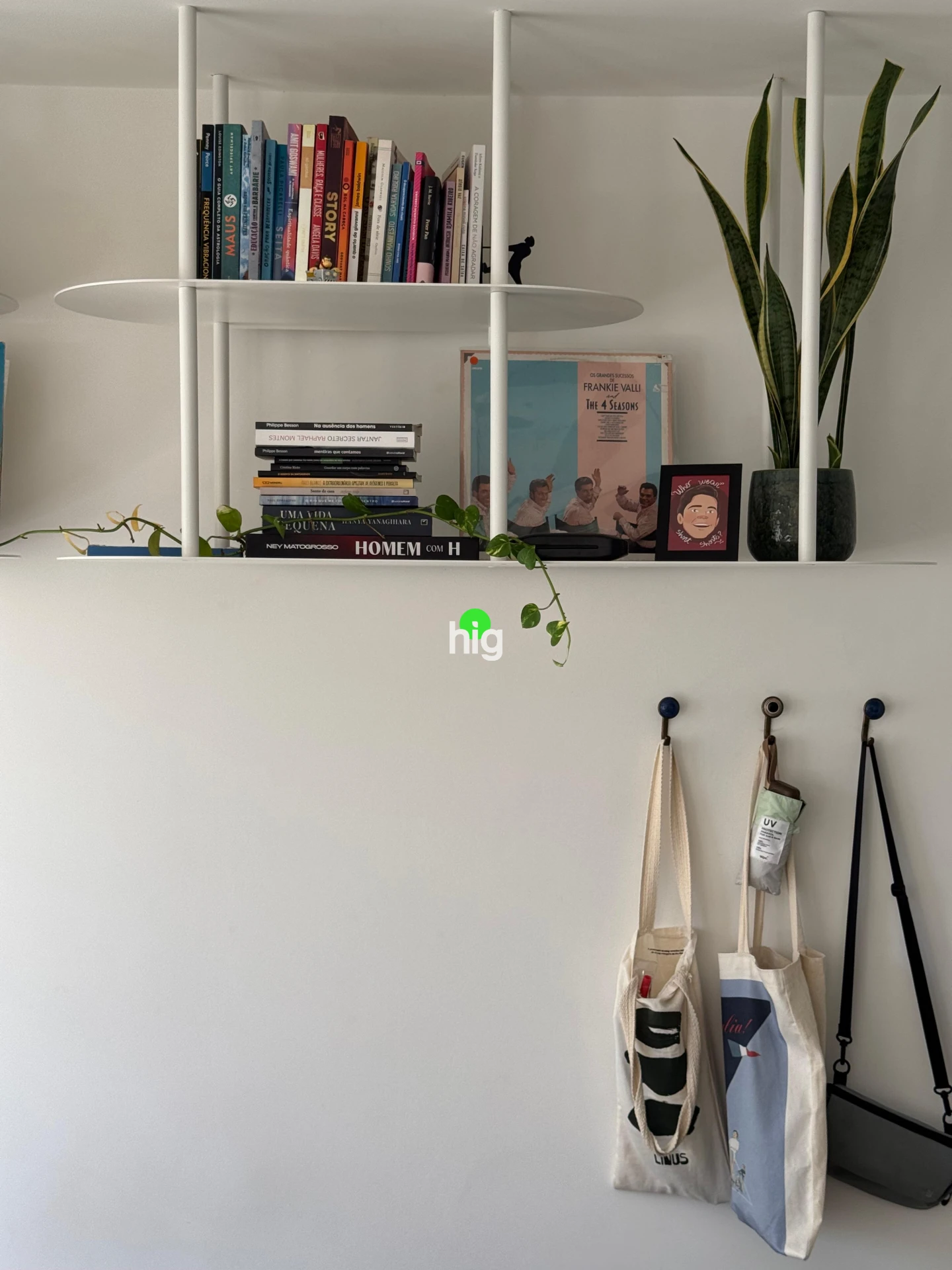 Um studio pequeno na metragem, mas enorme em personalidade. - 
