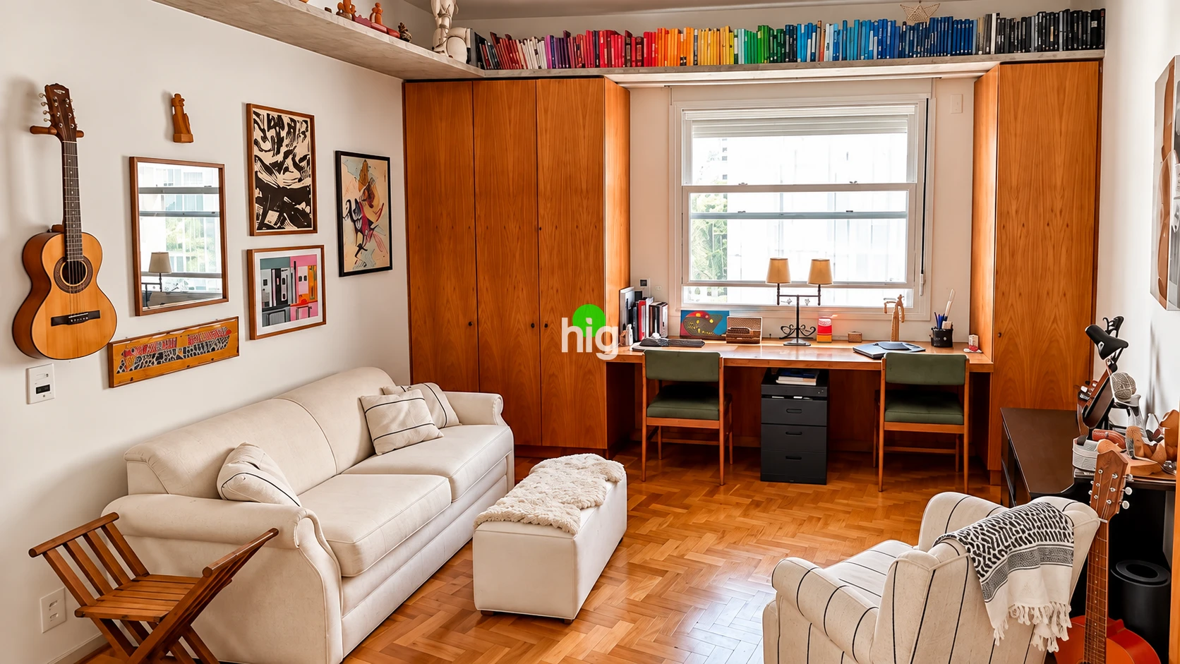 Apartamento com arquitetura, luz e muita personalidade - 