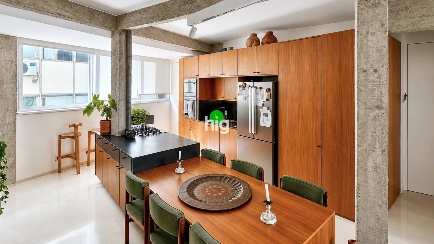 Apartamento com arquitetura, luz e muita personalidade - 