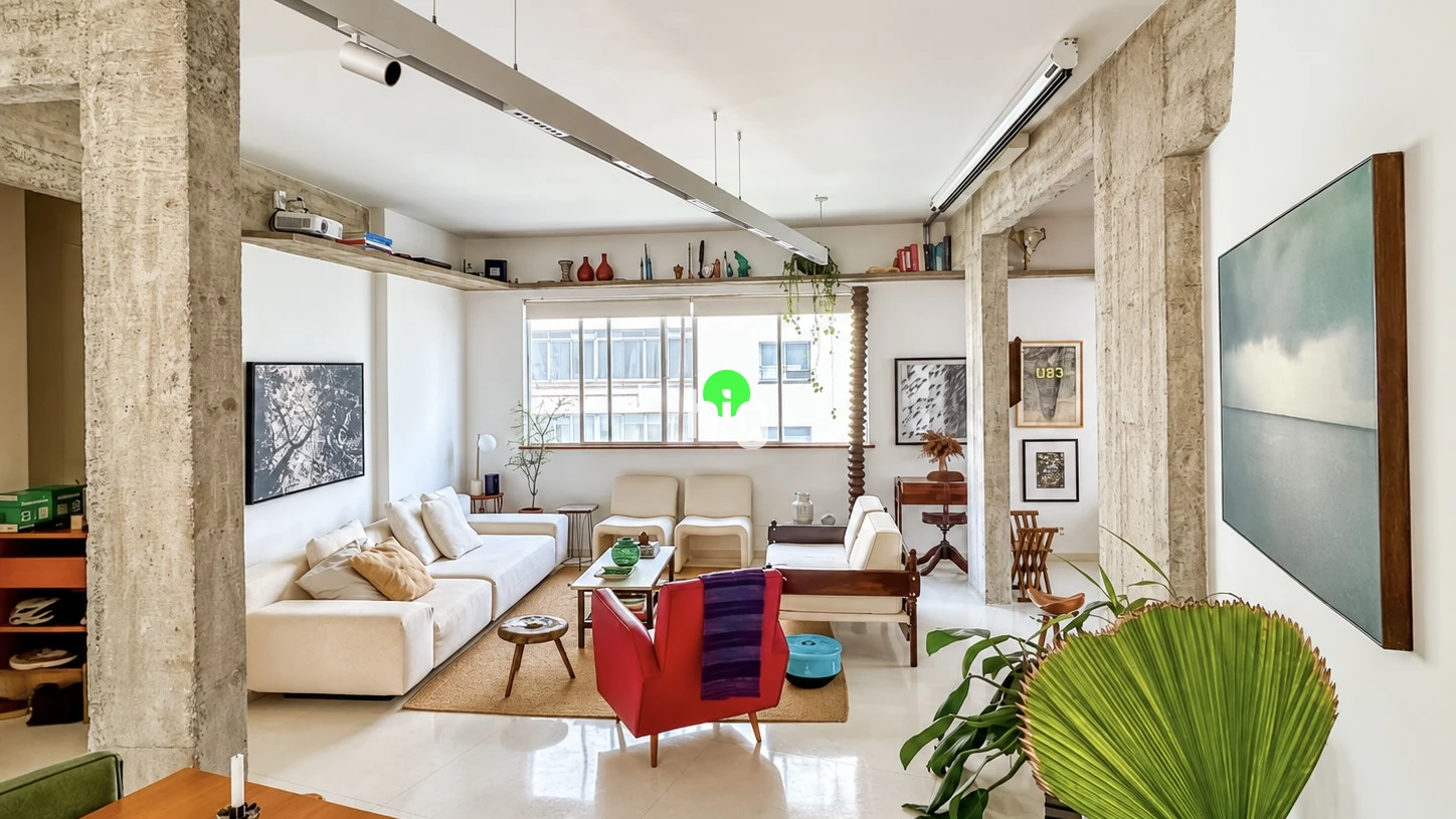 Apartamento com arquitetura, luz e muita personalidade - 