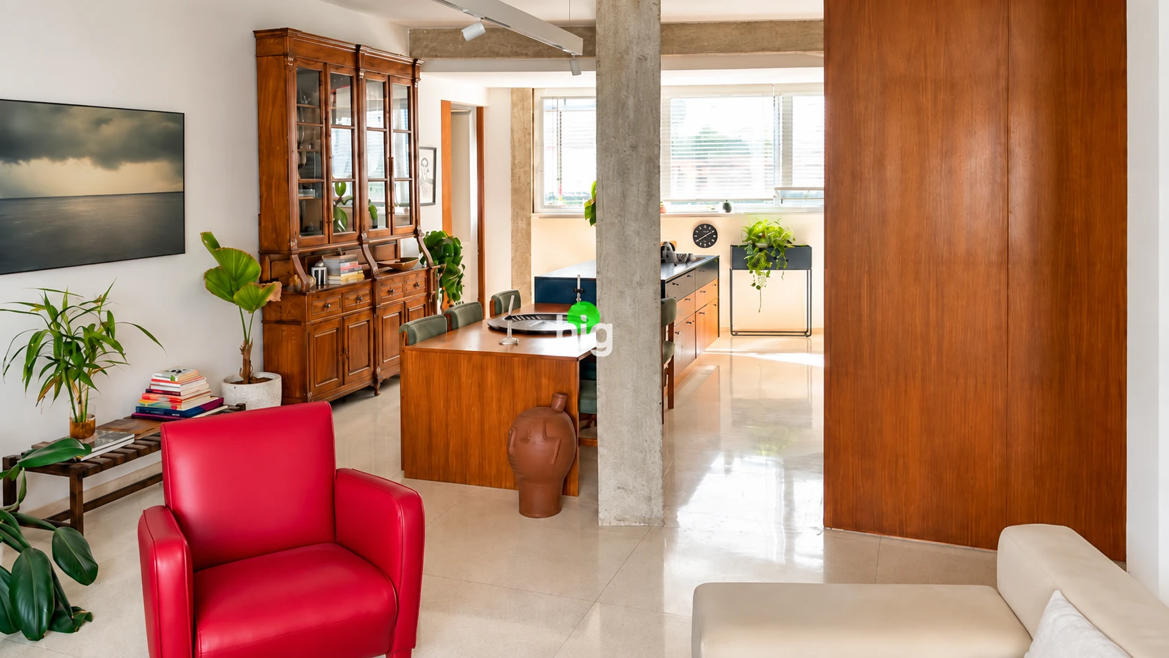 Apartamento com arquitetura, luz e muita personalidade - 